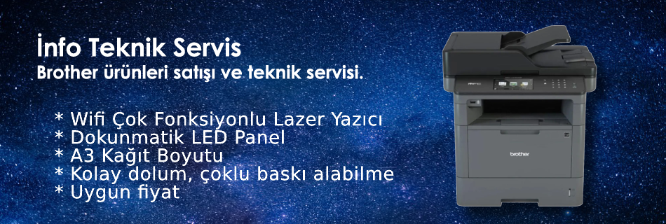 Info Teknik Servis - Brother rnleri sat ve teknik servis