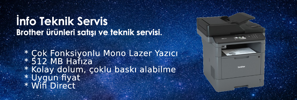 Info Teknik Servis - Brother rnleri sat ve teknik servis