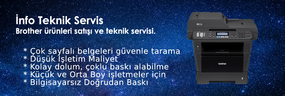 Info Teknik Servis - Brother rnleri sat ve teknik servis
